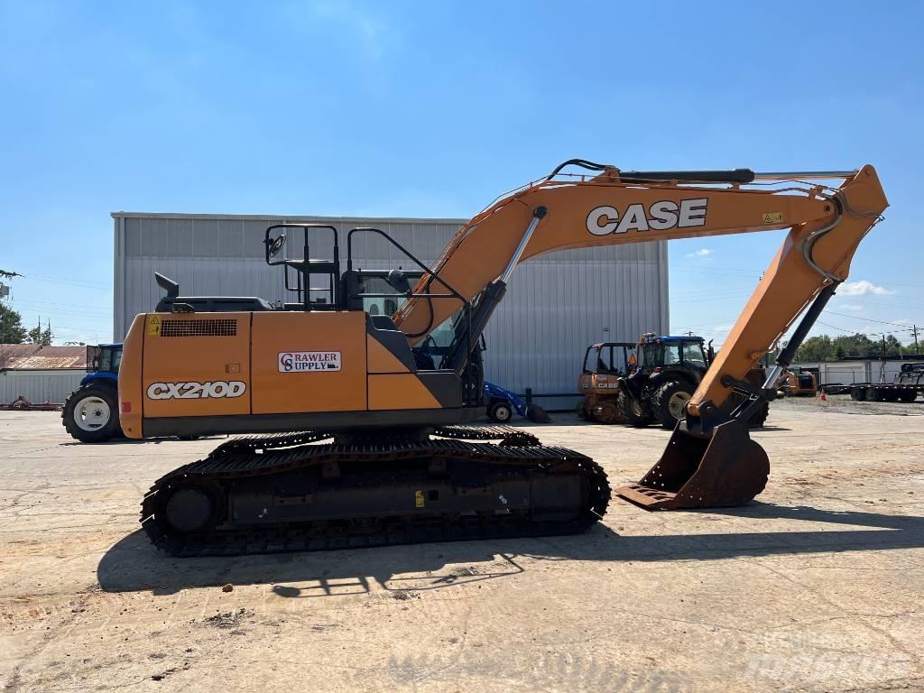 CASE CX 210 D Kāpurķēžu ekskavatori