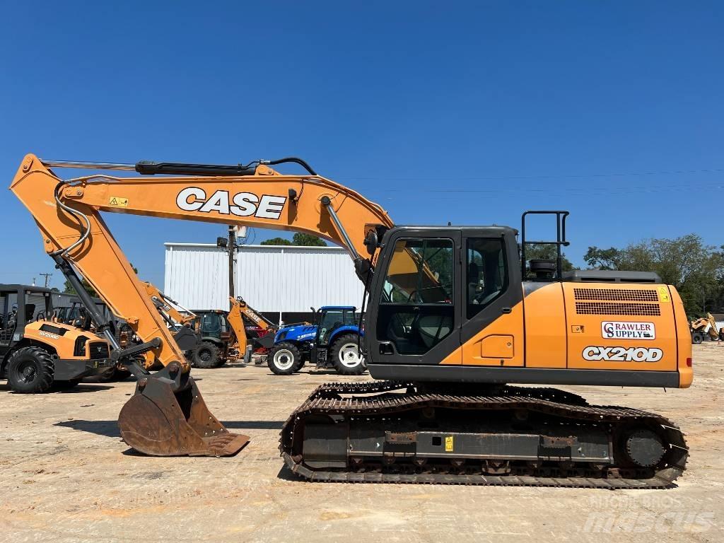 CASE CX 210 D Kāpurķēžu ekskavatori
