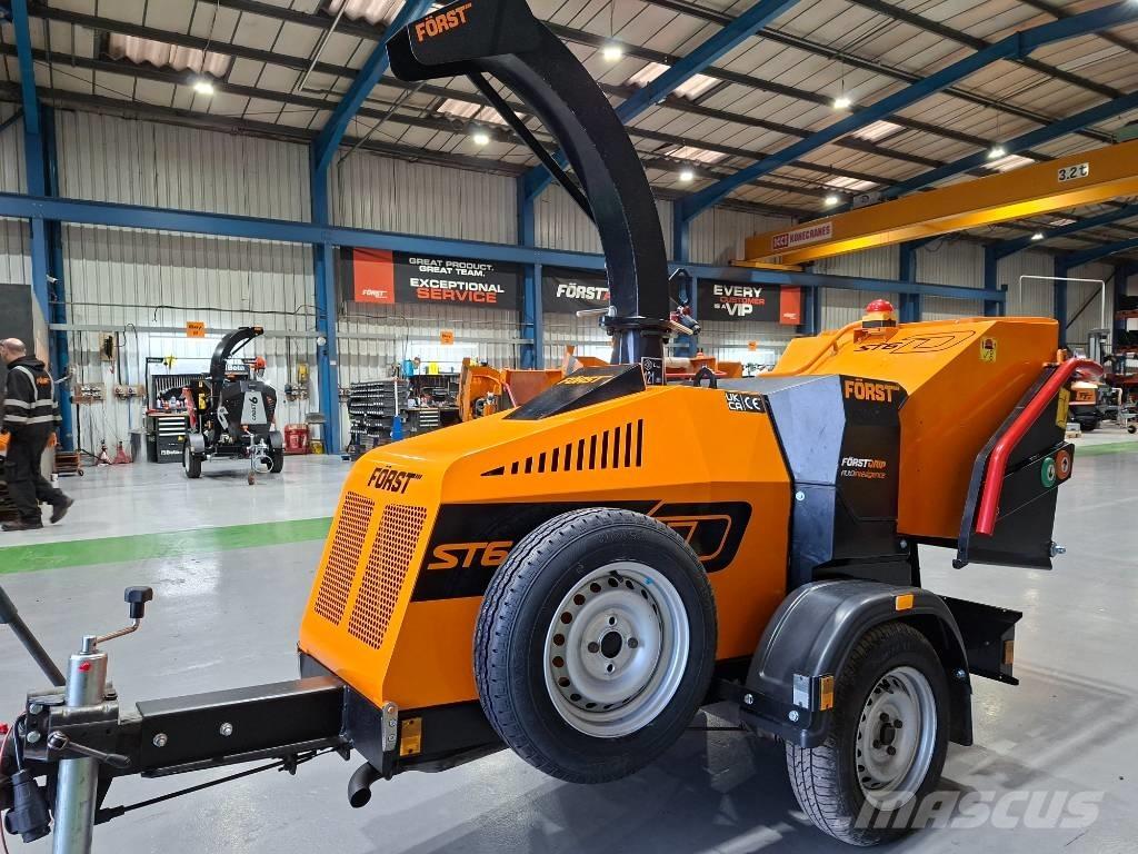 Forst ST6D Koksnes šķeldotāji