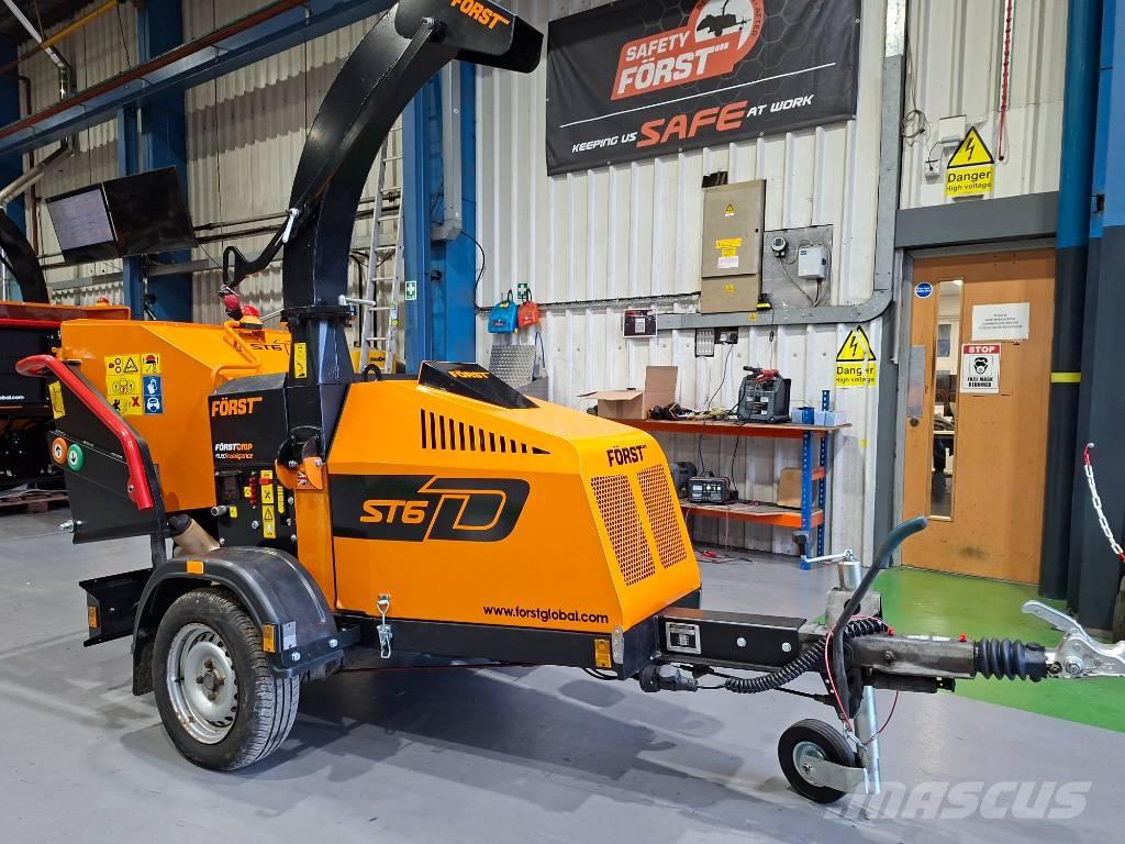 Forst ST6D Koksnes šķeldotāji