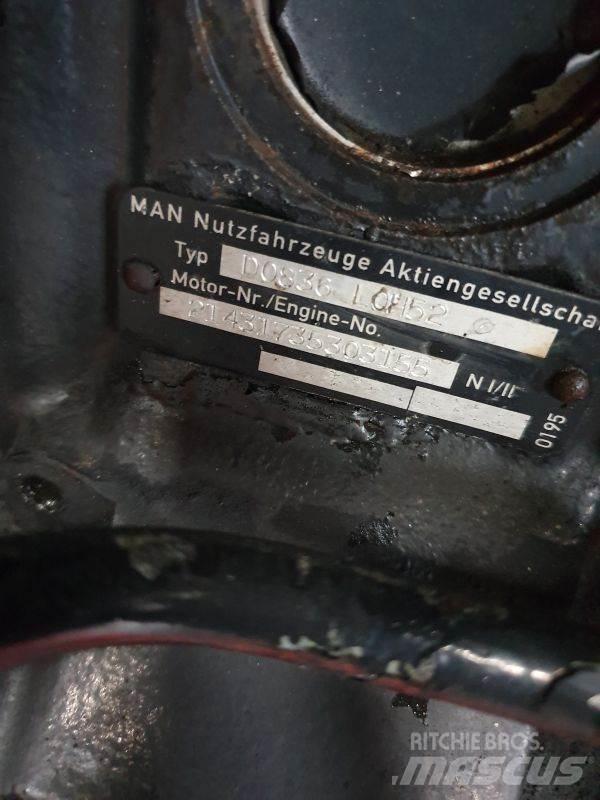 MAN D0836 LOH52 Dzinēji