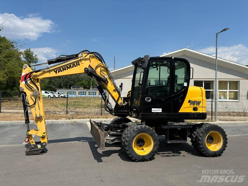 Yanmar B 95 W Vidēja lieluma ekskavatori 7 t - 12 t
