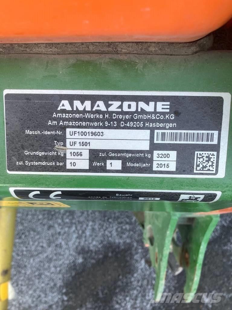 Amazone UF 1501 Uzmontējamie miglotāji