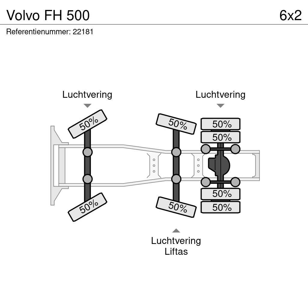 Volvo FH 500 Vilcēji