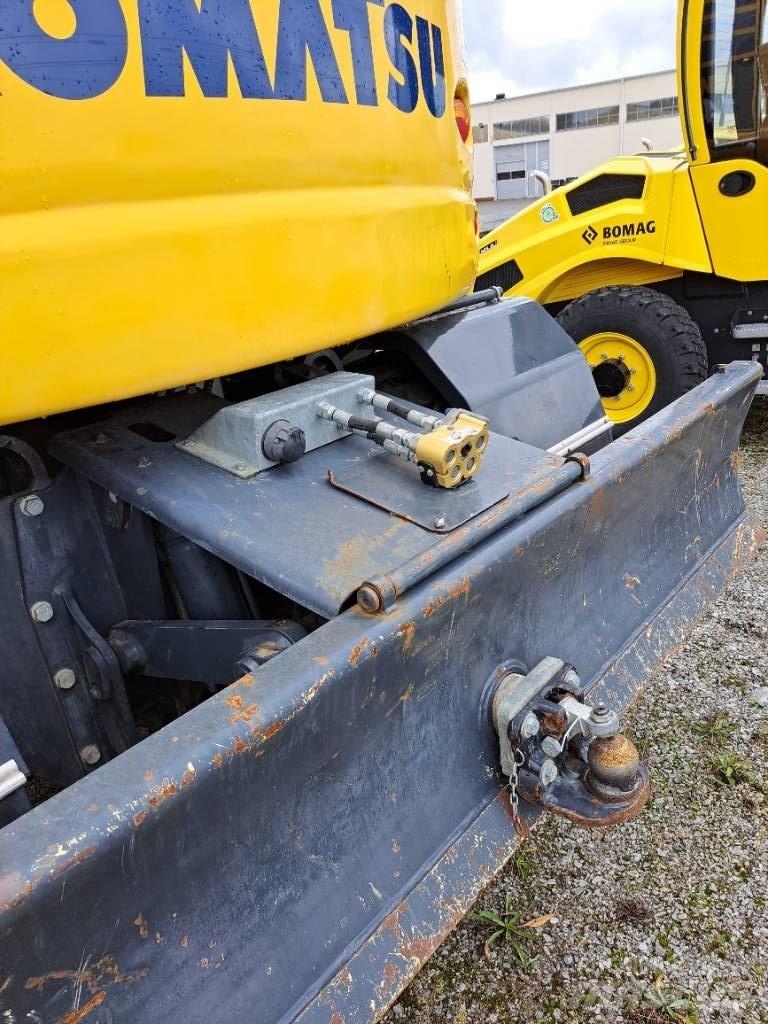 Komatsu PW148-11 Ekskavatori uz riteņiem