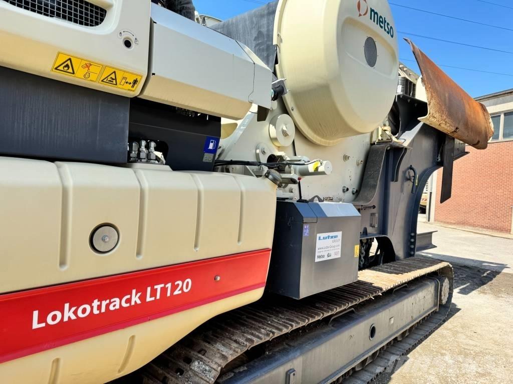 Metso LT 120 Mobilie drupinātāji