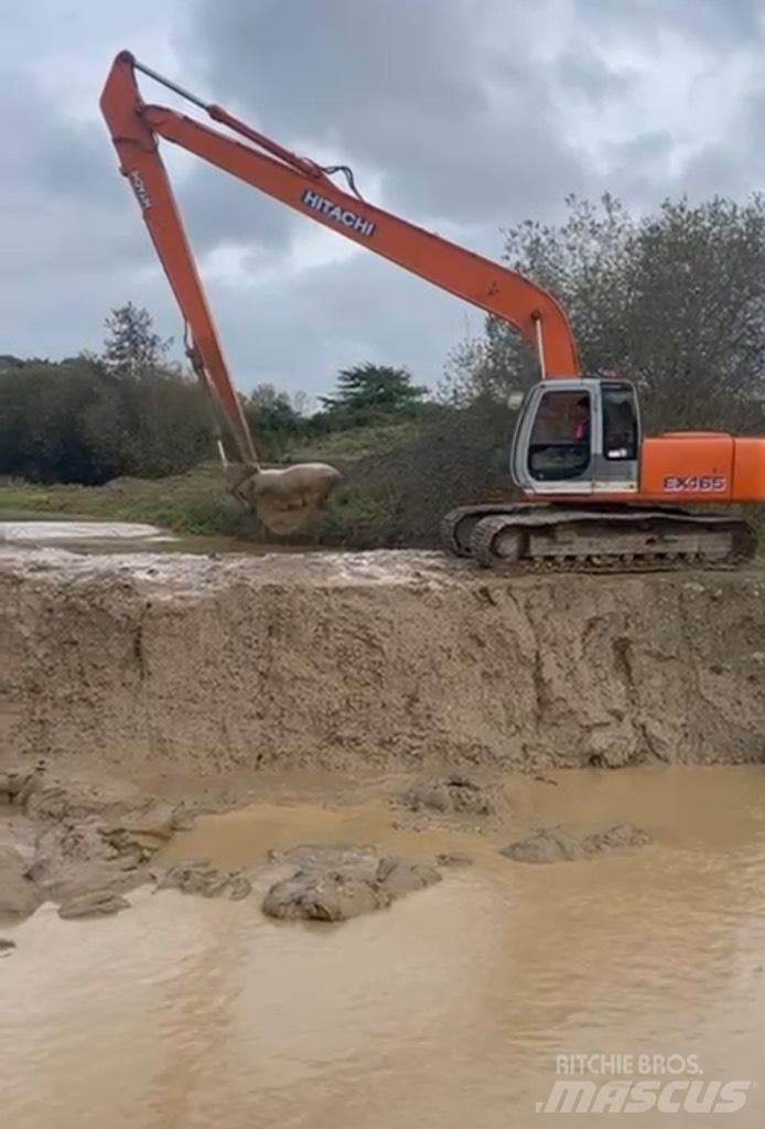 Hitachi EX 165 L Kāpurķēžu ekskavatori