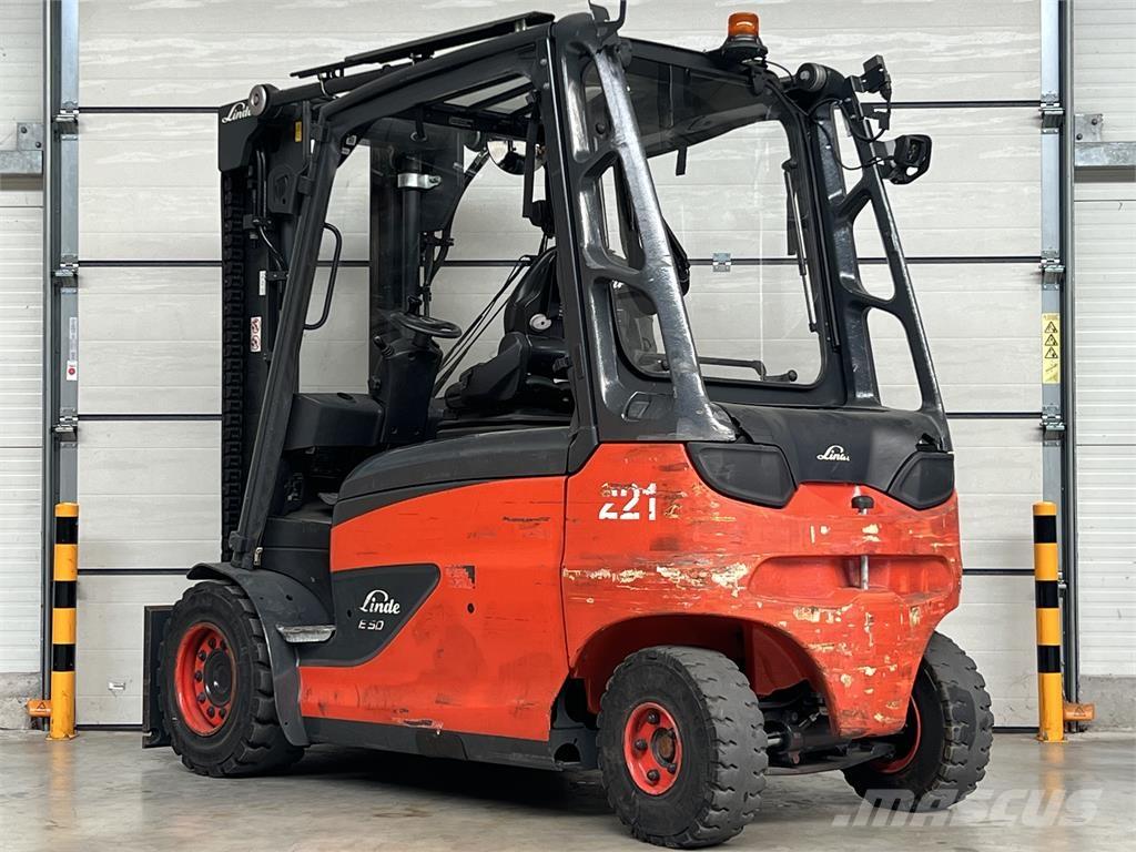 Linde E50HL-01 Elektriskie iekrāvēji