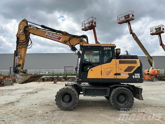 Hyundai HW140 Ekskavatori uz riteņiem
