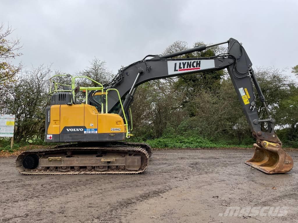 Volvo ECR 235 Kāpurķēžu ekskavatori