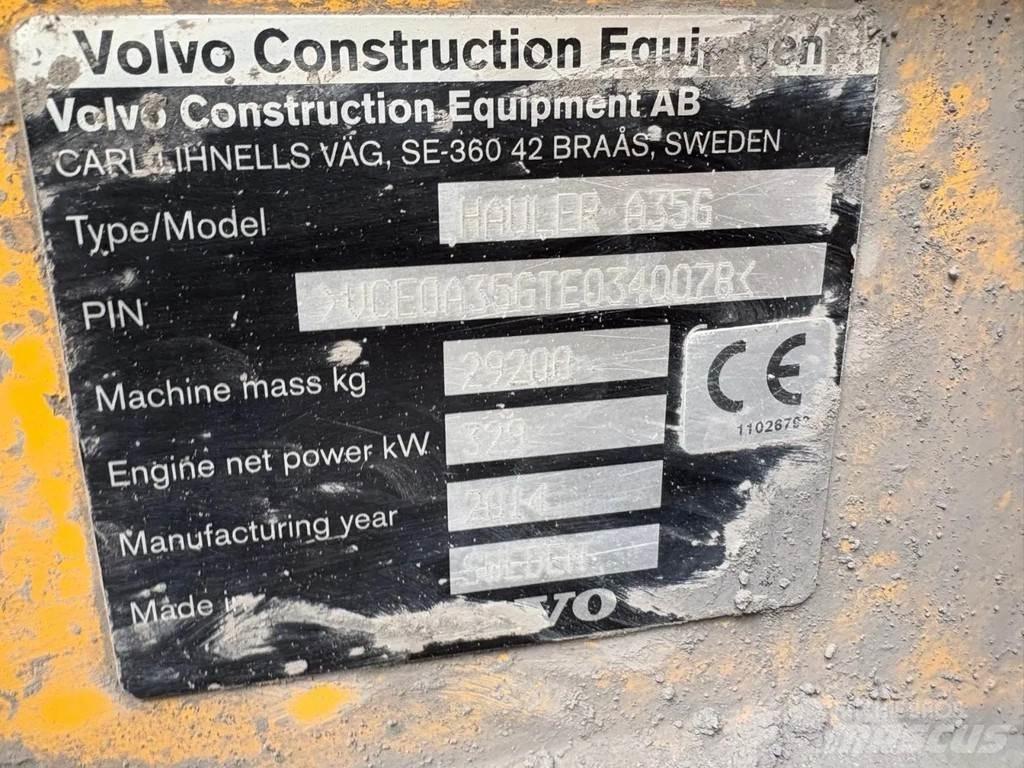 Volvo HAULER A35G Mini pašizgāzēji