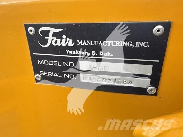 Fair MFG 1500 Grābekļi un siena ārdītāji
