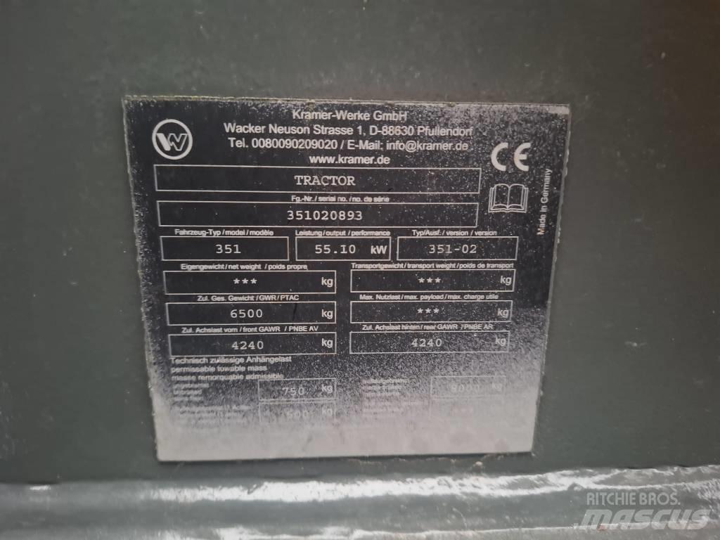 Kramer 480 Iekrāvēji uz riteņiem