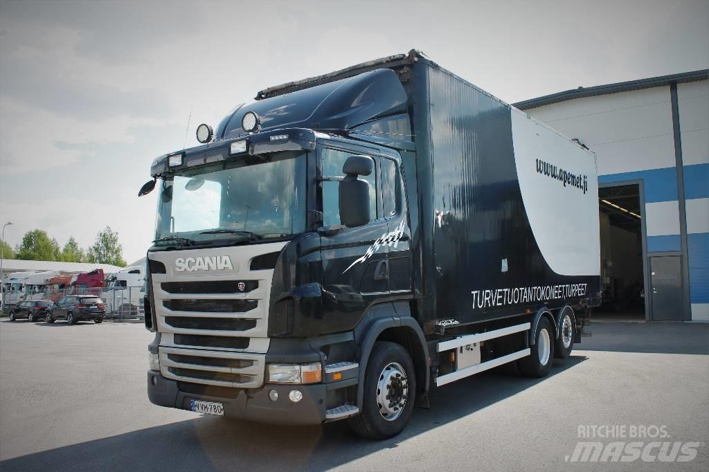 Scania R 560 Koka skaidu vedēji