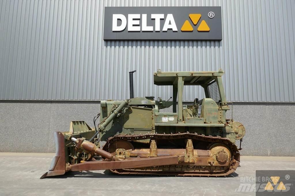 CAT D7F Ex-army Kāpurķēžu buldozeri