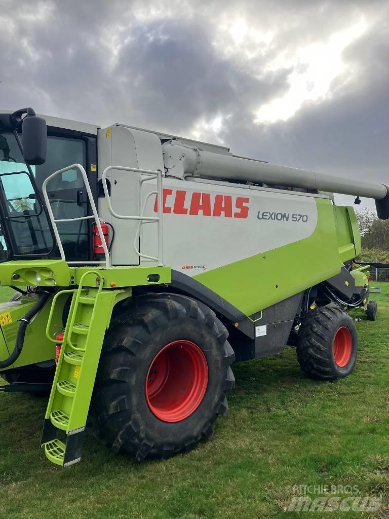 CLAAS Lexion 570 Ražas novākšanas kombaini