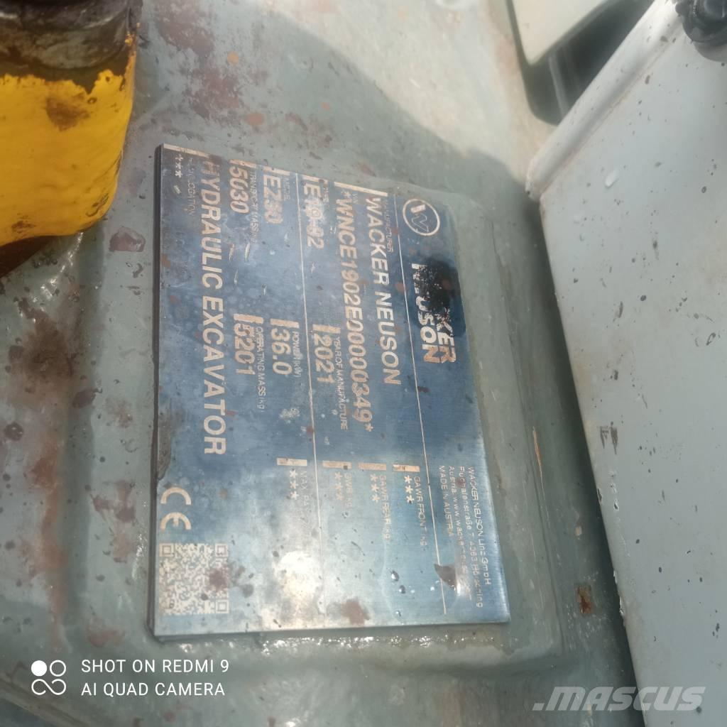Wacker Neuson EZ 50 Kāpurķēžu ekskavatori