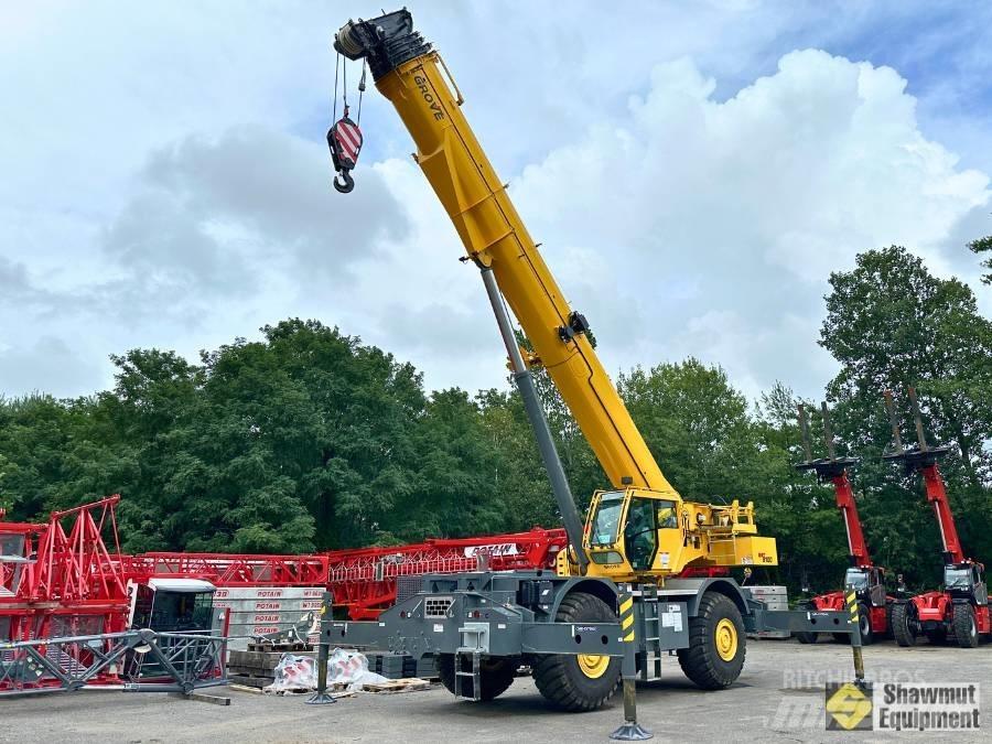 Grove GRT 8100 Celtņi nelīdzenām virsmām