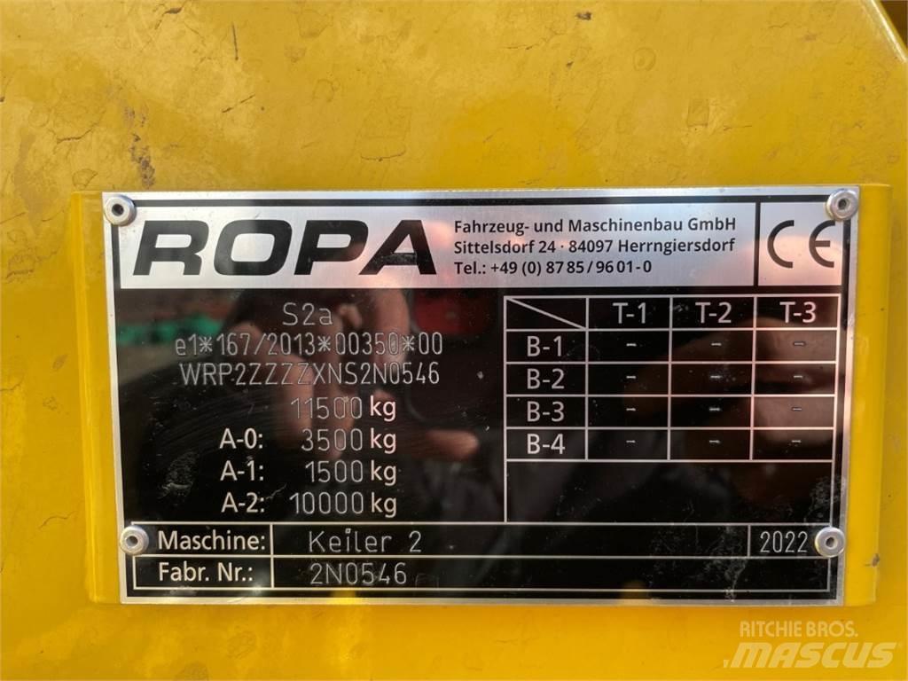 Ropa KEILER 2 Kartupeļu novākšanas kombaini