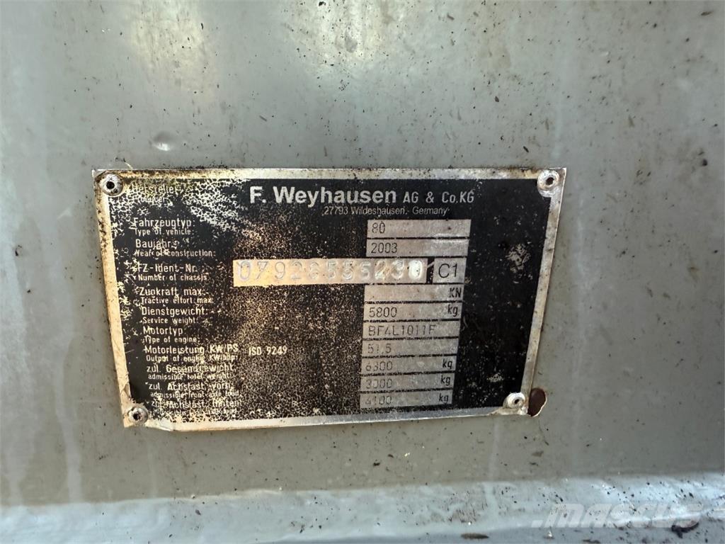 Atlas AR80 Lauksaimniecība- Citi