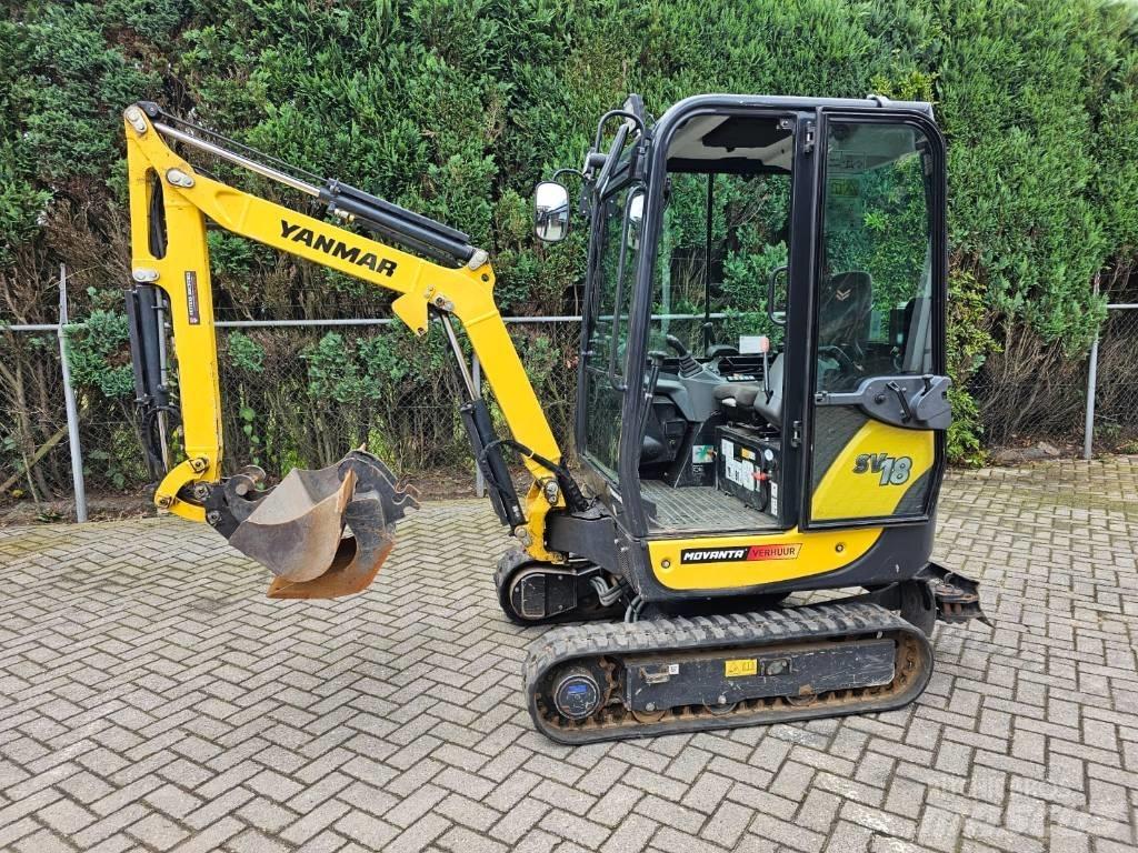 Yanmar SV 18 Mini ekskavatori < 7 t