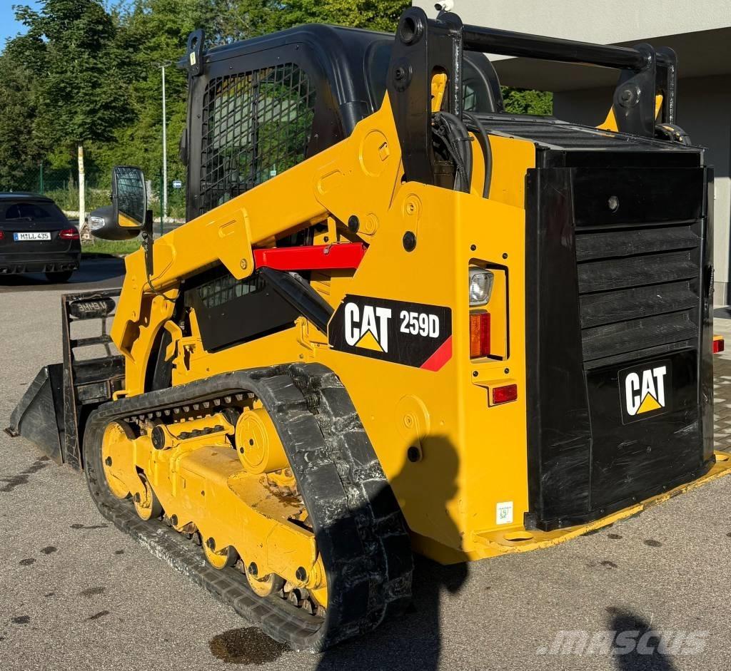 CAT 259D Lietoti riteņu kompaktiekrāvēji