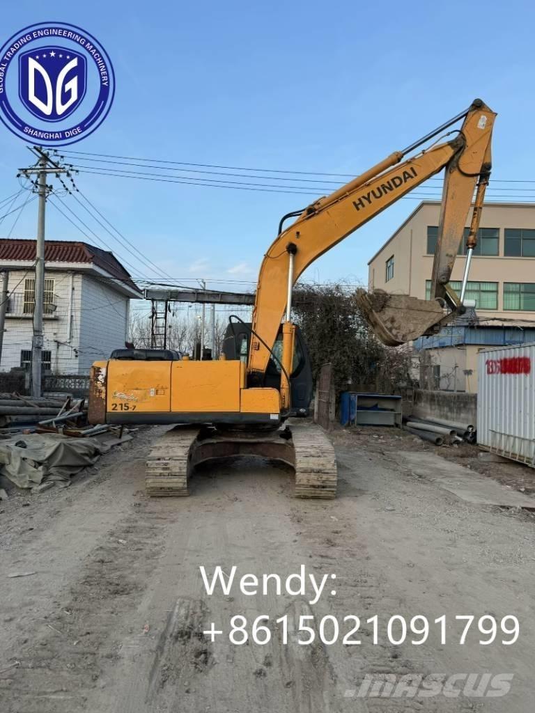 Hyundai 215VS Kāpurķēžu ekskavatori