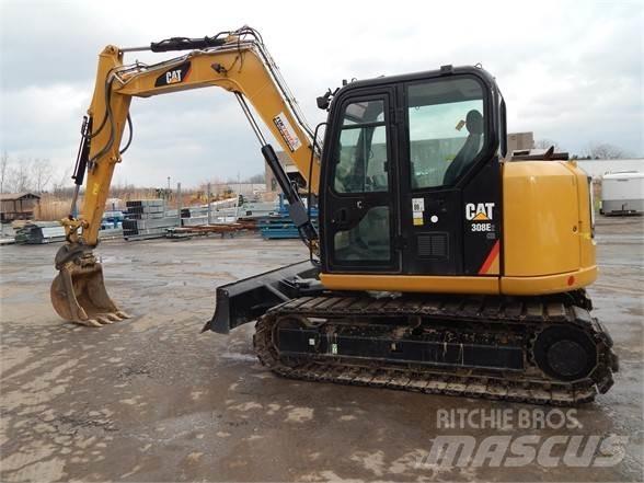 CAT 308E2 CR Kāpurķēžu ekskavatori