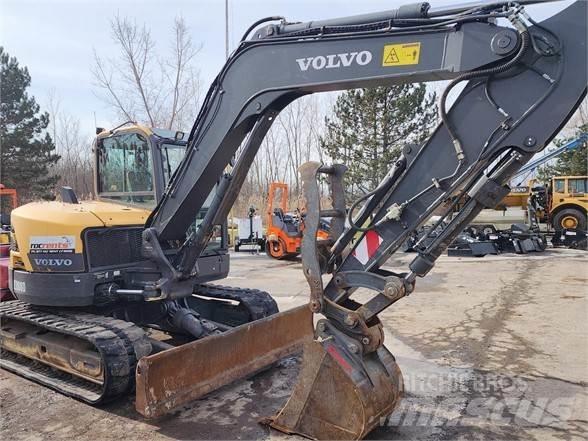 Volvo ECR88D Kāpurķēžu ekskavatori