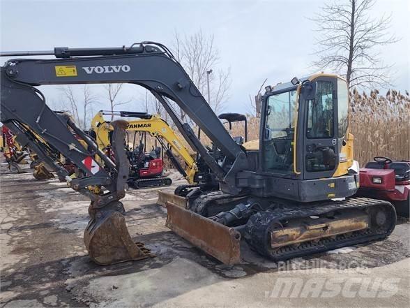 Volvo ECR88D Kāpurķēžu ekskavatori