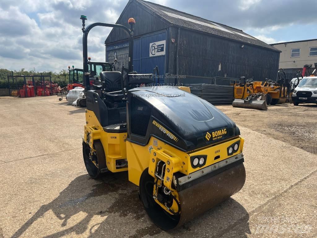 Bomag BW 120 AD-5 Divvalču grunts veltņi