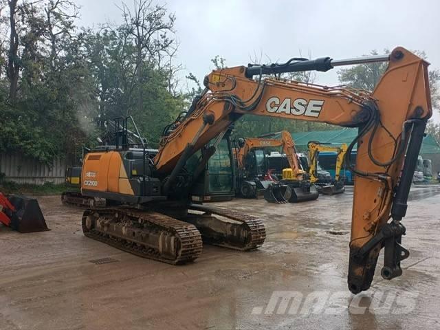 CASE CX 210 D Kāpurķēžu ekskavatori