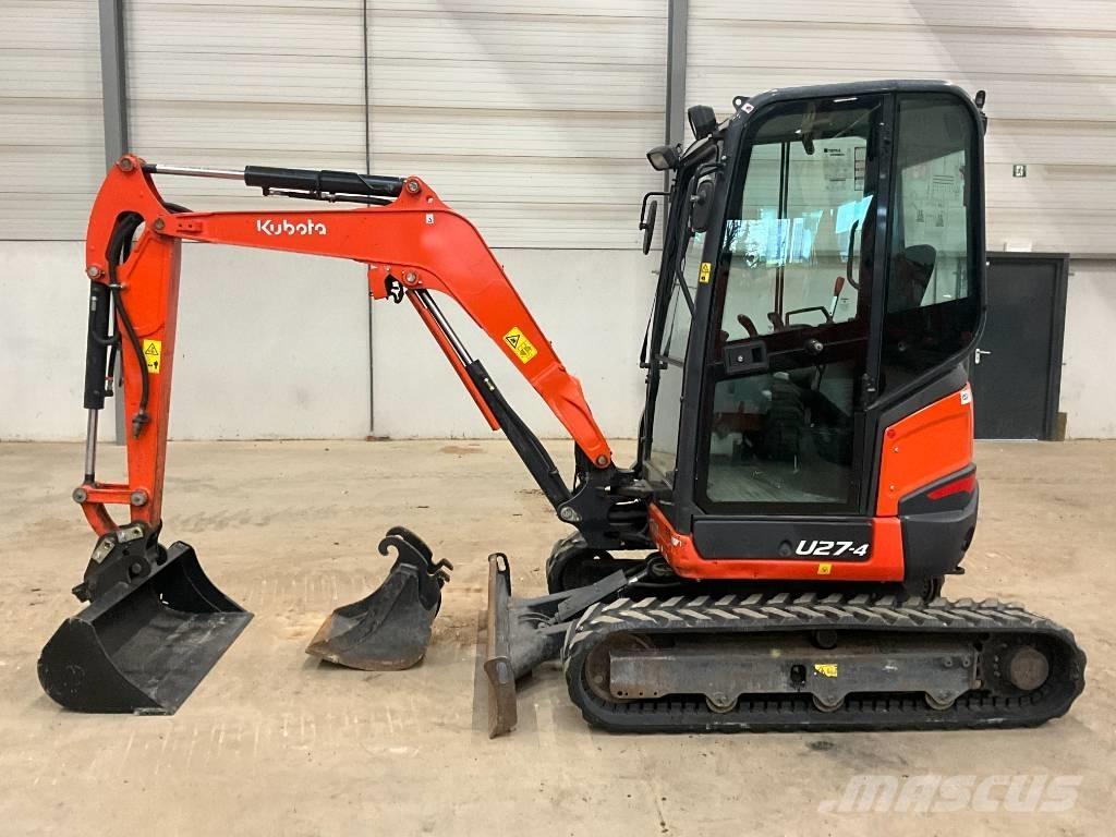 Kubota U 27-4 Mini ekskavatori < 7 t