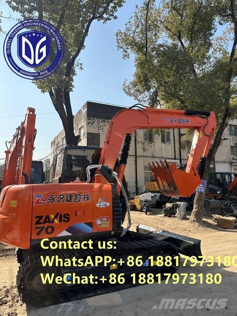Hitachi ZX 70 Mini ekskavatori < 7 t