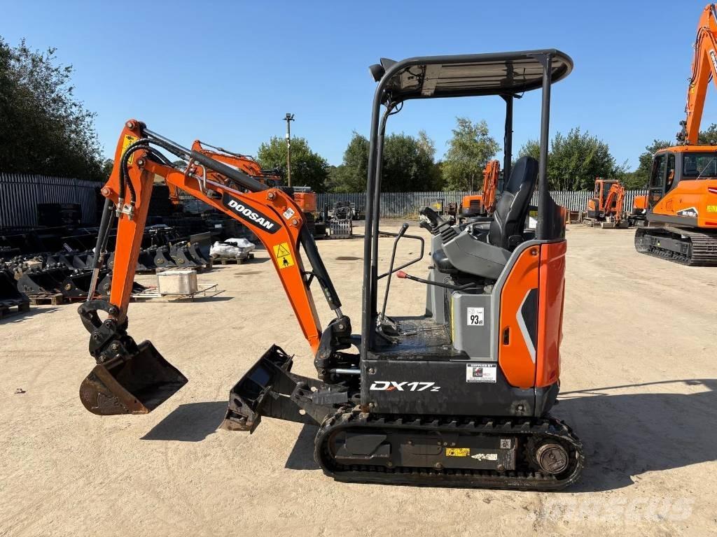 Doosan DX 17 Mini ekskavatori < 7 t