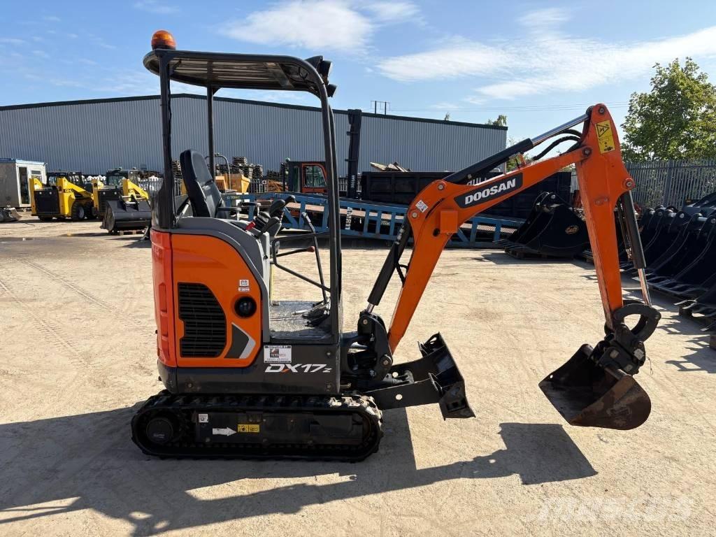 Doosan DX 17 Mini ekskavatori < 7 t