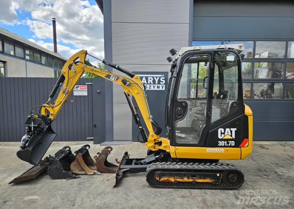 CAT 301.7 D Mini ekskavatori < 7 t