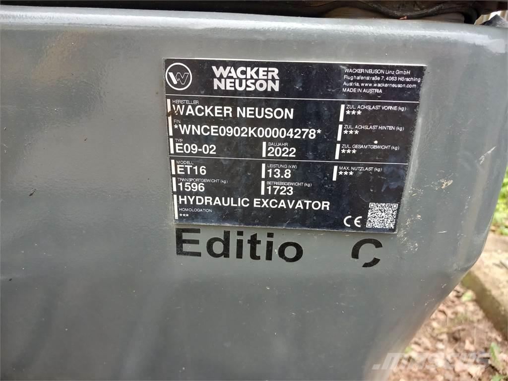 Wacker Neuson ET16 Kāpurķēžu ekskavatori
