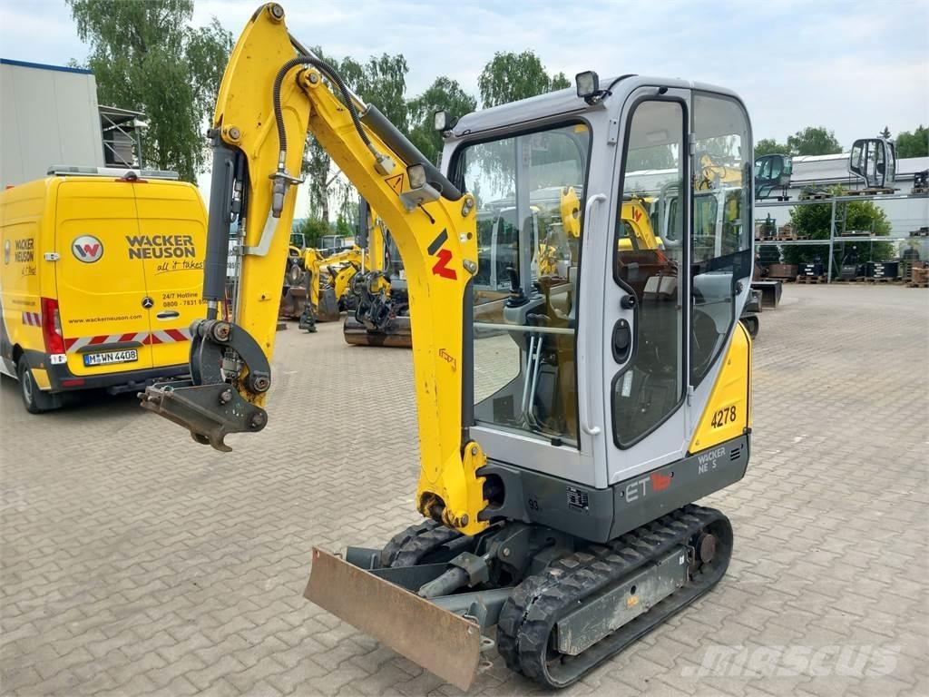 Wacker Neuson ET16 Kāpurķēžu ekskavatori