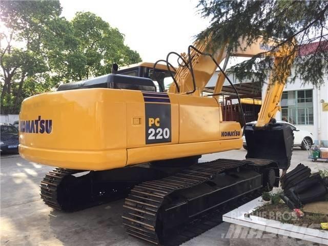 Komatsu pc220-7 Kāpurķēžu ekskavatori