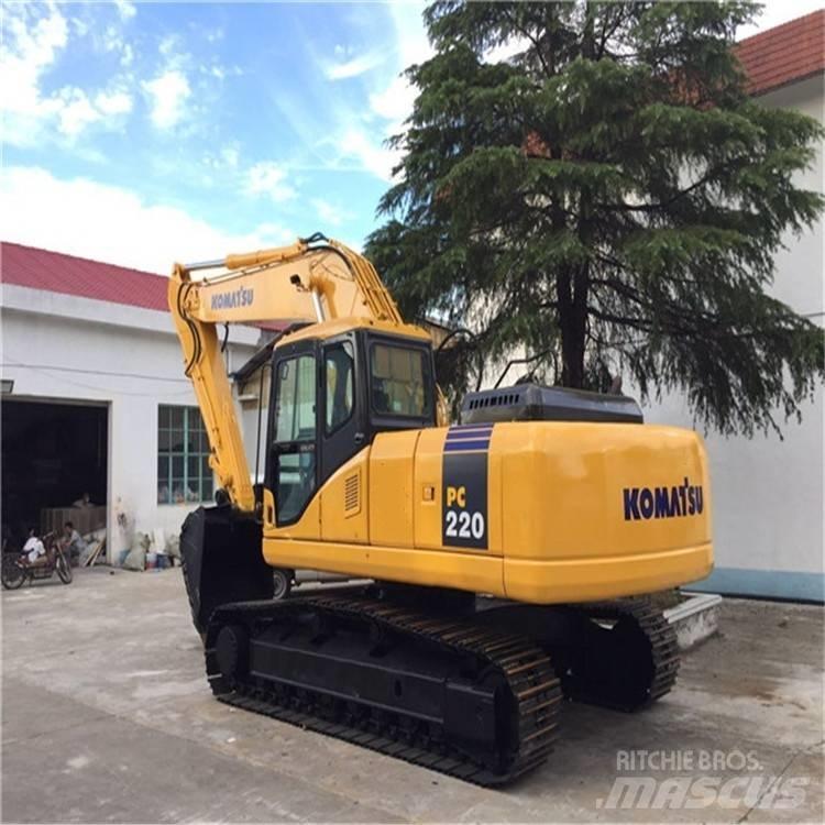 Komatsu pc220-7 Kāpurķēžu ekskavatori
