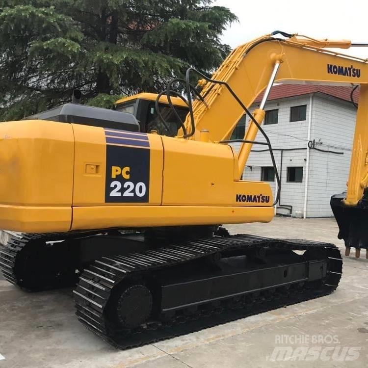 Komatsu pc220-7 Kāpurķēžu ekskavatori