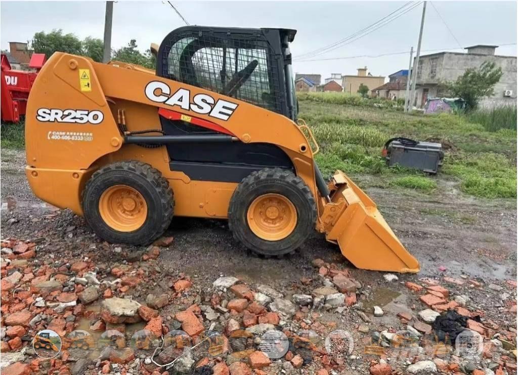 CASE SR 250 Lietoti riteņu kompaktiekrāvēji