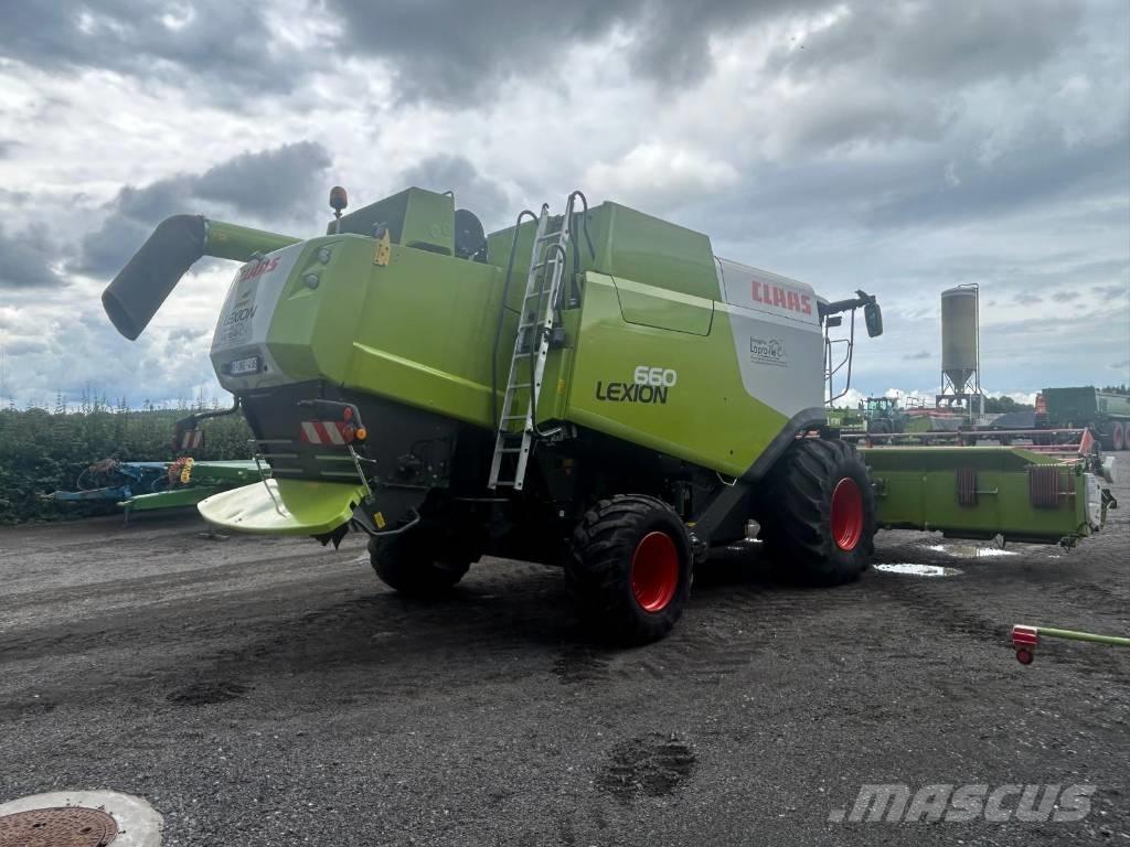 CLAAS Lexion 660 Ražas novākšanas kombaini