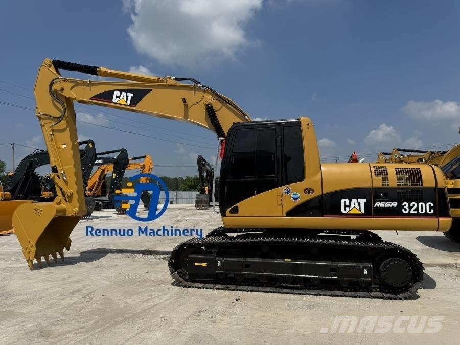 CAT 320C Kāpurķēžu ekskavatori