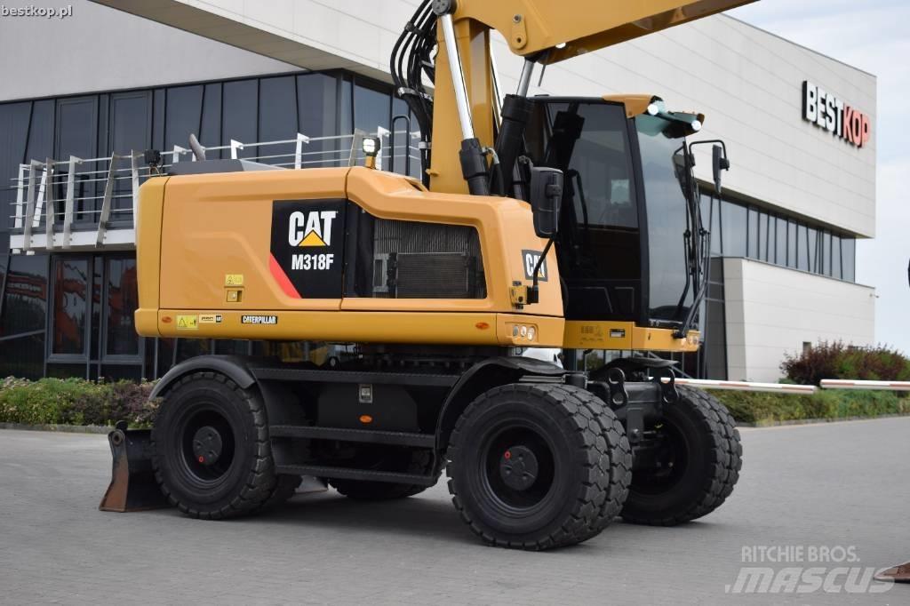 CAT M 318 F Ekskavatori uz riteņiem