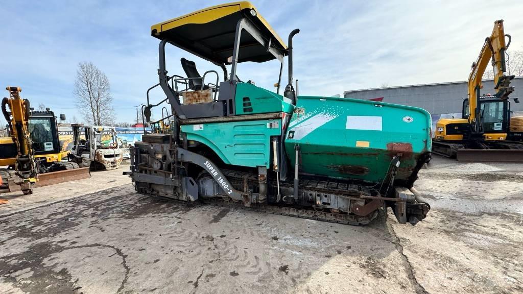 Vögele Super 1800 Asfalta klājēji