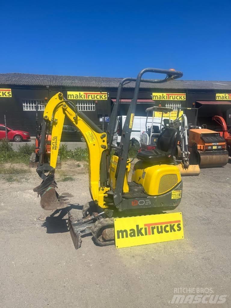 Wacker Neuson 803 RD Mini ekskavatori < 7 t