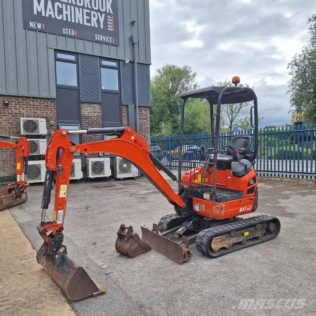 Kubota U 17-3 Mini ekskavatori < 7 t
