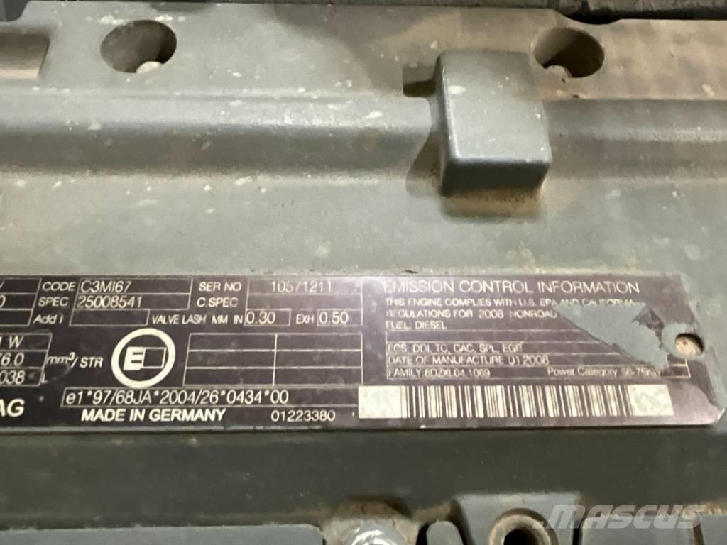 Terex TW 85 Ekskavatori uz riteņiem